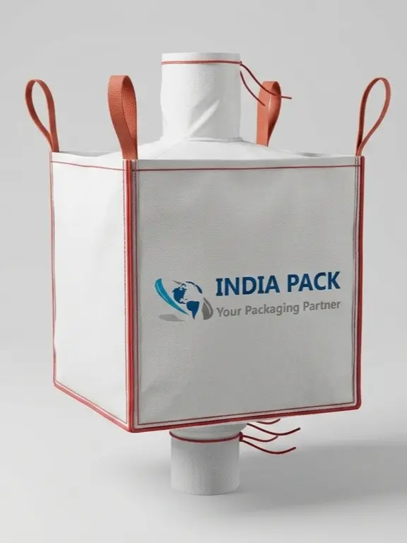 India Pack -Top Spout Discharge Spout FIBC | Jumbo Bag